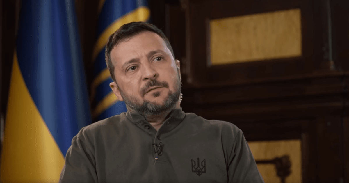 Зеленський розповів про можливі переговори з РФ / скріншот