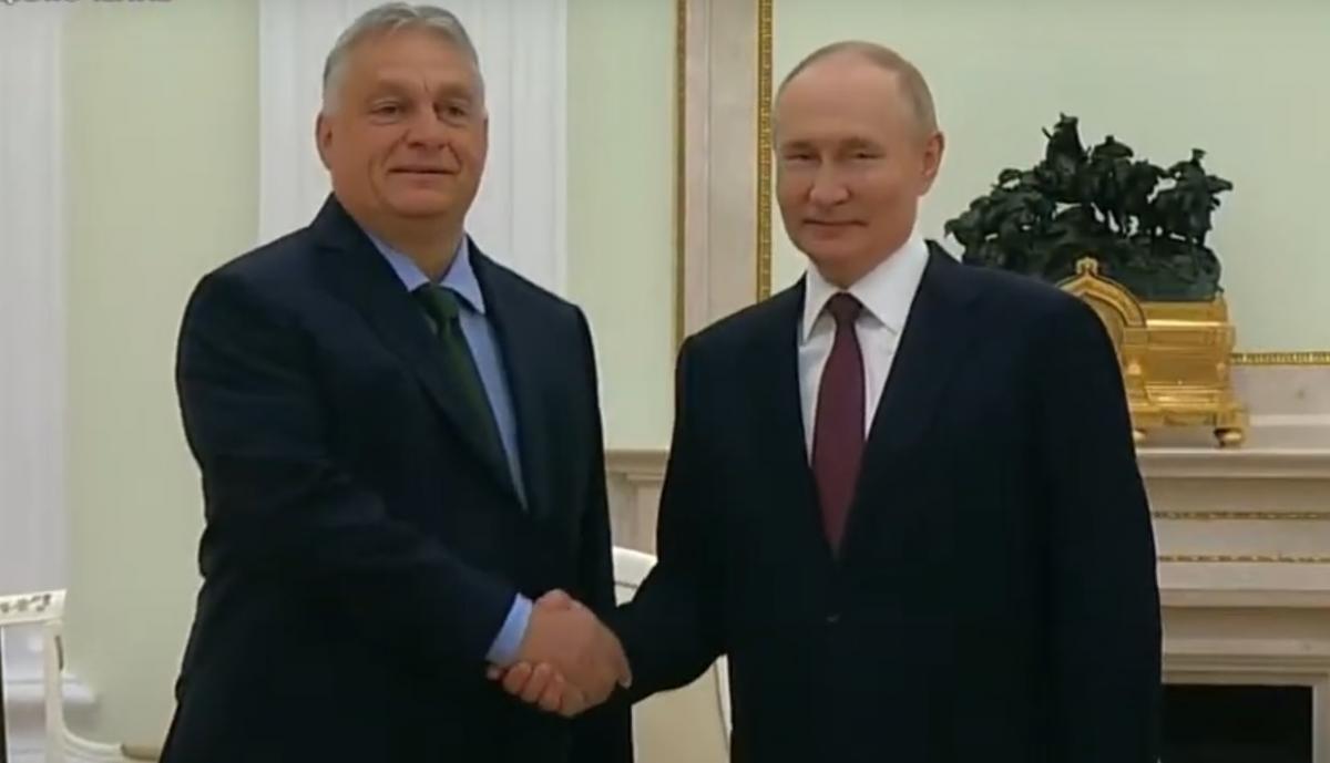Орбан и Путин встретились в Москве / Скриншот