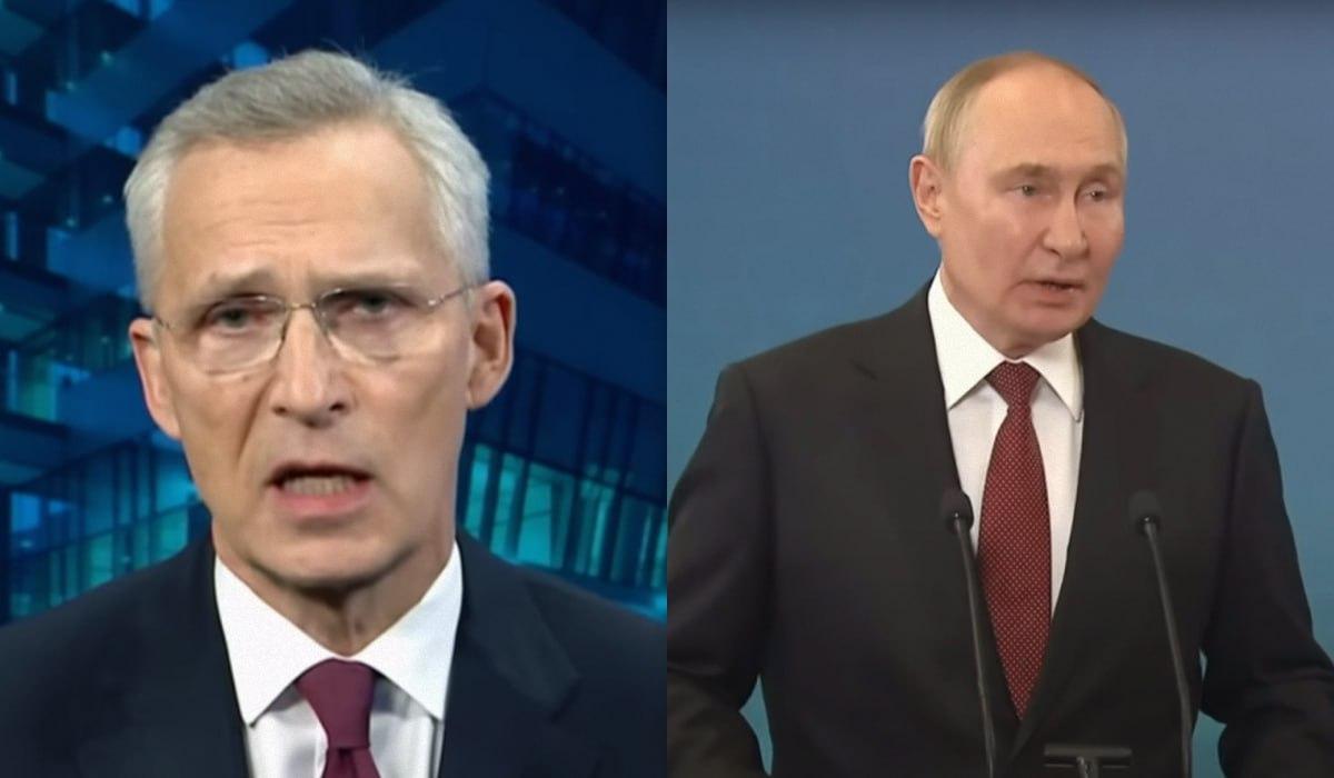 Столтенберг не видит признаков готовности Путина вести переговоры о мире / коллаж УНИАН, скриншоты Столтенберг не видит признаков готовности Путина вести переговоры о мире / коллаж УНИАН, скриншоты