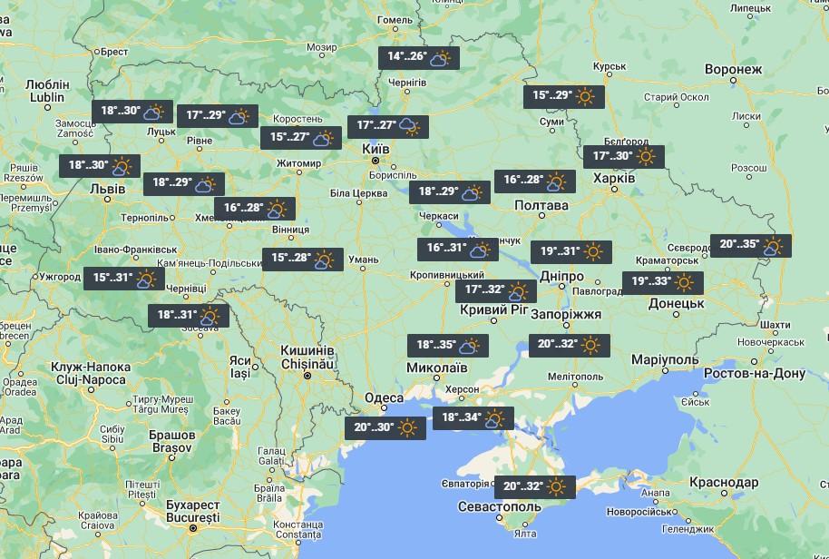 7 липня в Україну почне повертатися спека / фото УНІАН