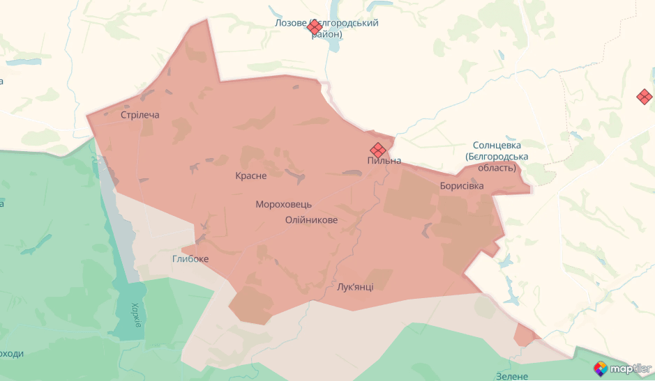 ЗСУ відкидають ворога на Харківщині, окупанти просунулись на Донбасі, - DeepState (карти) ЗСУ відкидають ворога на Харківщині, окупанти просунулись на Донбасі, - DeepState (карти)