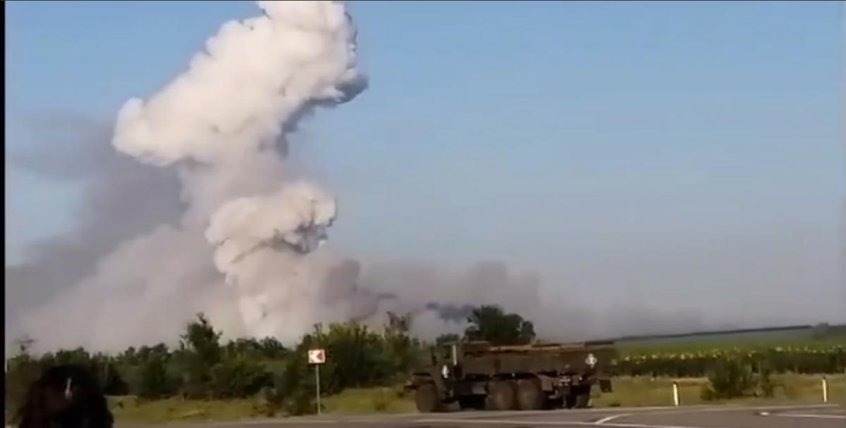 Что хранилось на складе россиян под Воронежем / скриншот Что хранилось на складе россиян под Воронежем / скриншот