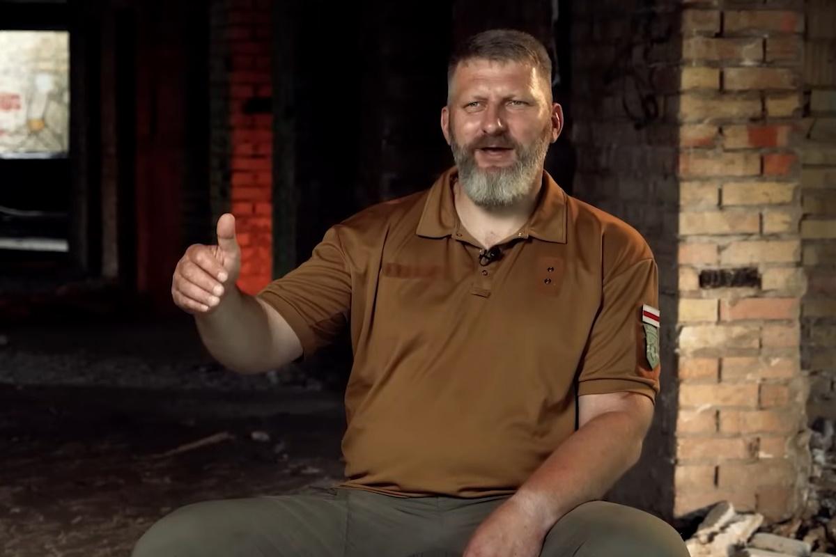 Павло "Дзядзька" Шурмей - командир Полку Калиновського / кадр із відео Павло "Дзядзька" Шурмей - командир Полку Калиновського / кадр із відео
