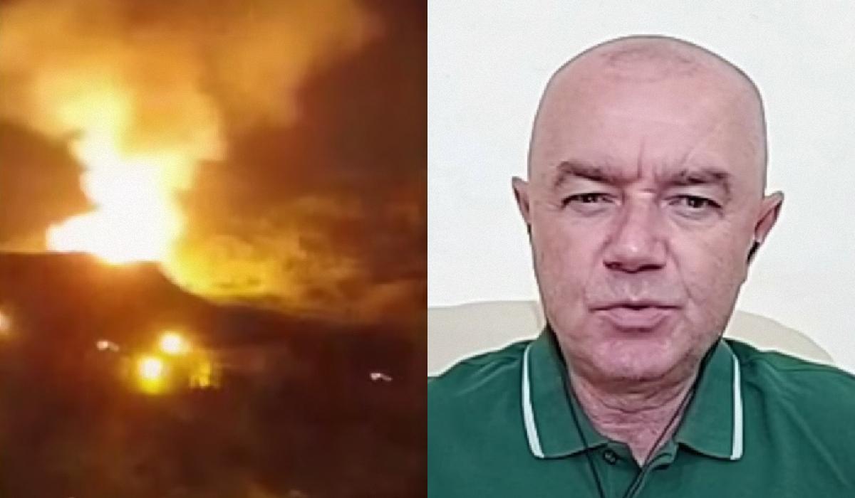 Світан каже, що ЗСУ вигадали новий спосіб знищення військових об'єктів РФ у Криму / Колаж УНІАН, скріншоти Світан каже, що ЗСУ вигадали новий спосіб знищення військових об'єктів РФ у Криму / Колаж УНІАН, скріншоти