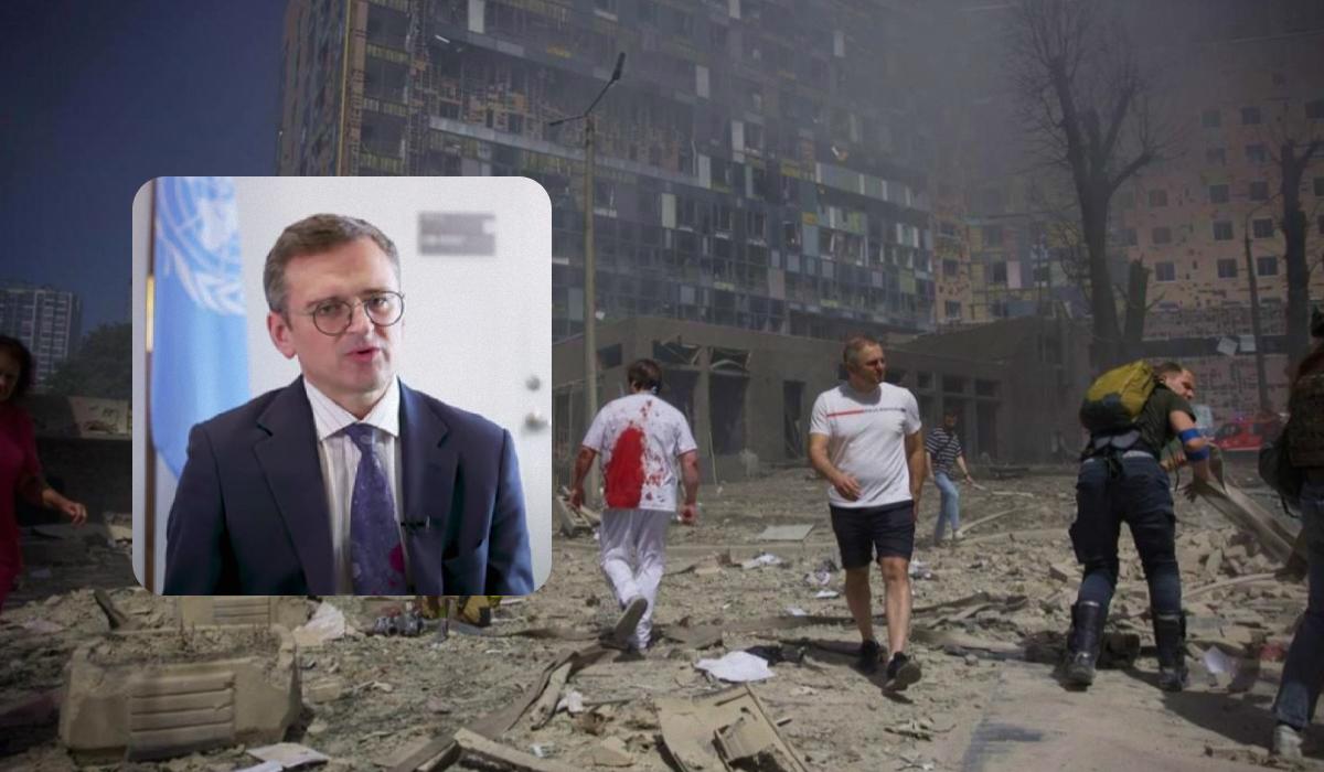 Кулеба призвал партнеров предоставить дополнительные системы ПВО и оружие для Украины / Коллаж УНИАН, скриншот, фото ГСЧС Киева Кулеба призвал партнеров предоставить дополнительные системы ПВО и оружие для Украины / Коллаж УНИАН, скриншот, фото ГСЧС Киева
