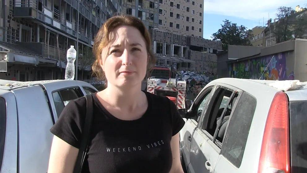 Украинка с сыном спаслись во время атаки на "Охматдет"/ Bild Украинка с сыном спаслись во время атаки на "Охматдет"/ Bild