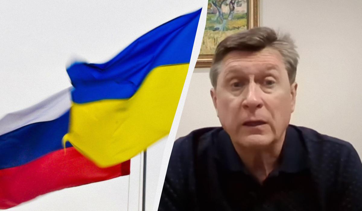 Володимир Фесенко висловився про можливість переговорів між Україною та Росією / колаж з фото УНІАН та скріншоту Володимир Фесенко висловився про можливість переговорів між Україною та Росією / колаж з фото УНІАН та скріншоту