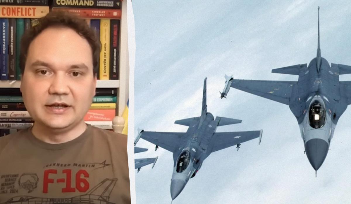 За словами Мусієнка, навіть 12-14 F-16 дадуть ЗСУ змогу посилитись / Колаж УНІАН, скріншоти За словами Мусієнка, навіть 12-14 F-16 дадуть ЗСУ змогу посилитись / Колаж УНІАН, скріншоти