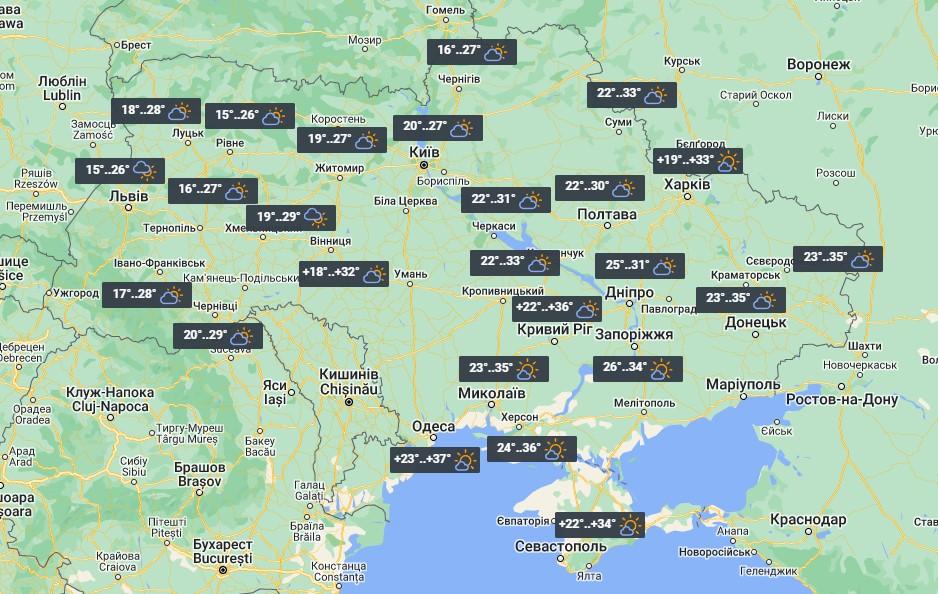 21 липня на заході та півночі України сильної спеки вже не буде / фото УНІАН