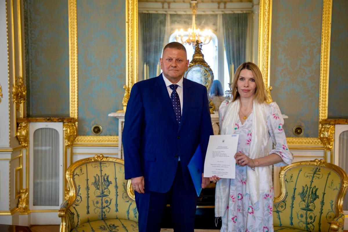 Залужный начал работу в должности посла в Британии / фото facebook.com/vzaluzhnyi Залужный начал работу в должности посла в Британии / фото facebook.com/vzaluzhnyi