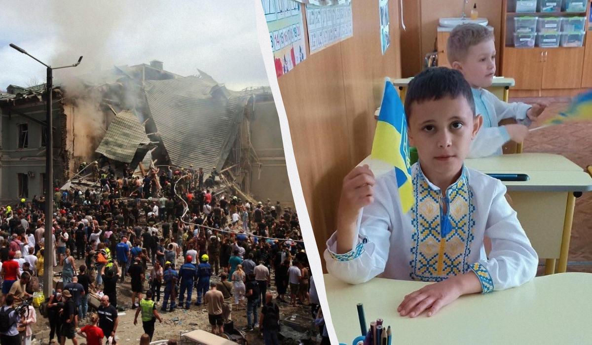 Окупанти вдарили по лікарні 8 липня / колаж УНІАН, фото УНІАН Олександр Синиця, Анастасія Завадецька/Facebook Окупанти вдарили по лікарні 8 липня / колаж УНІАН, фото УНІАН Олександр Синиця, Анастасія Завадецька/Facebook