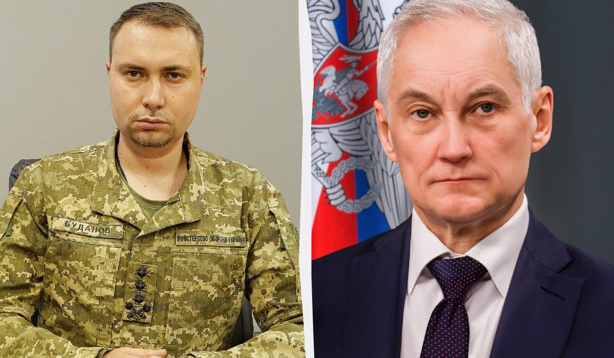 По словам Буданова, новый министр обороны РФ в понимании россиян является сугубо прозападным человеком / Коллаж УНИАН, фото Википедия По словам Буданова, новый министр обороны РФ в понимании россиян является сугубо прозападным человеком / Коллаж УНИАН, фото Википедия