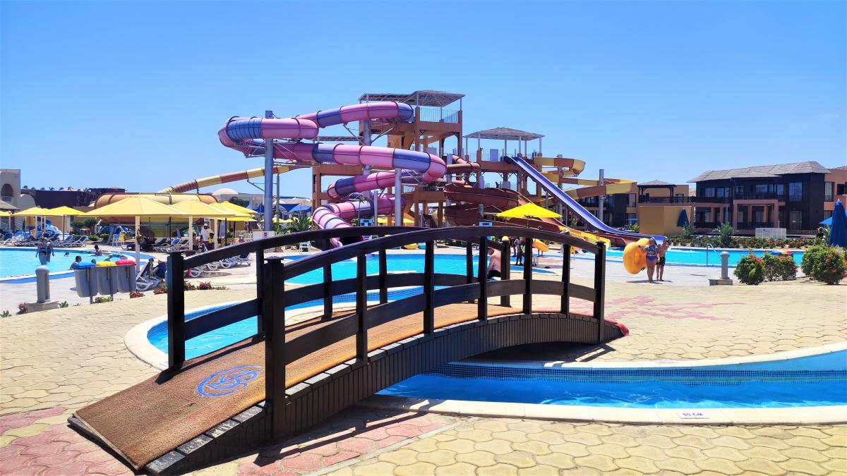 Аквапарк в готелі Pickalbatros Portofino Vita Marsa Alam 4* / фото Марина Григоренко Аквапарк в готелі Pickalbatros Portofino Vita Marsa Alam 4* / фото Марина Григоренко