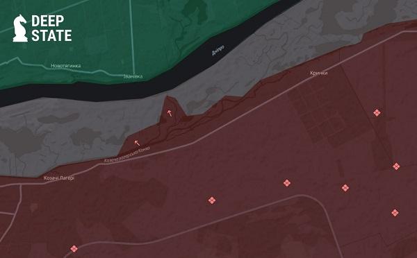 У DeepState розповіли про перспективу операції на островах Дніпра біля Кринок У DeepState розповіли про перспективу операції на островах Дніпра біля Кринок