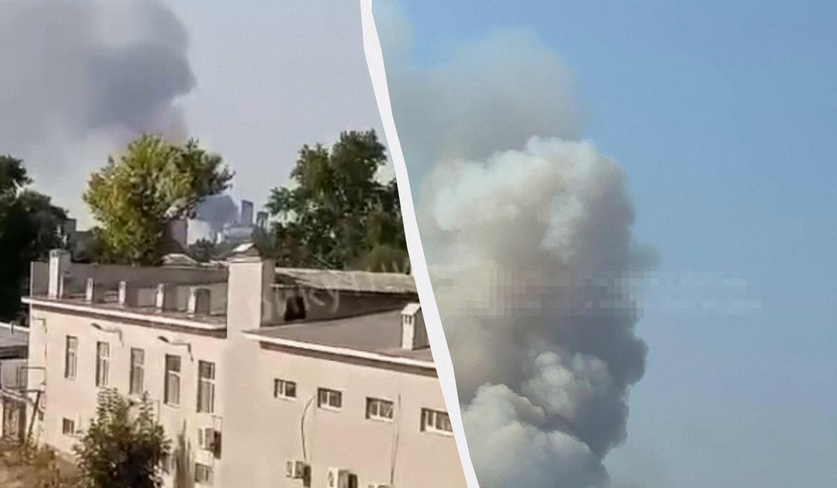 Очевидцы рассказали о сильных взрывах / коллаж УНИАН, фото скриншоты Очевидцы рассказали о сильных взрывах / коллаж УНИАН, фото скриншоты