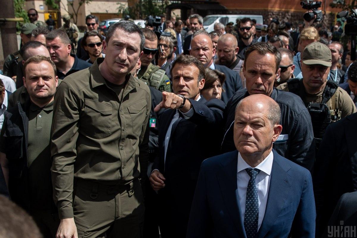 Олаф Шольц также призвал немцев не забывать о защите демократии страны / фото УНИАН Олаф Шольц также призвал немцев не забывать о защите демократии страны / фото УНИАН