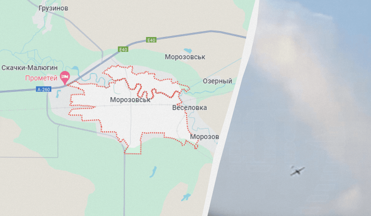 У мережі повідомили деталі удару по російському військовому аеродрому / колаж УНІАН зі скріншотів У мережі повідомили деталі удару по російському військовому аеродрому / колаж УНІАН зі скріншотів