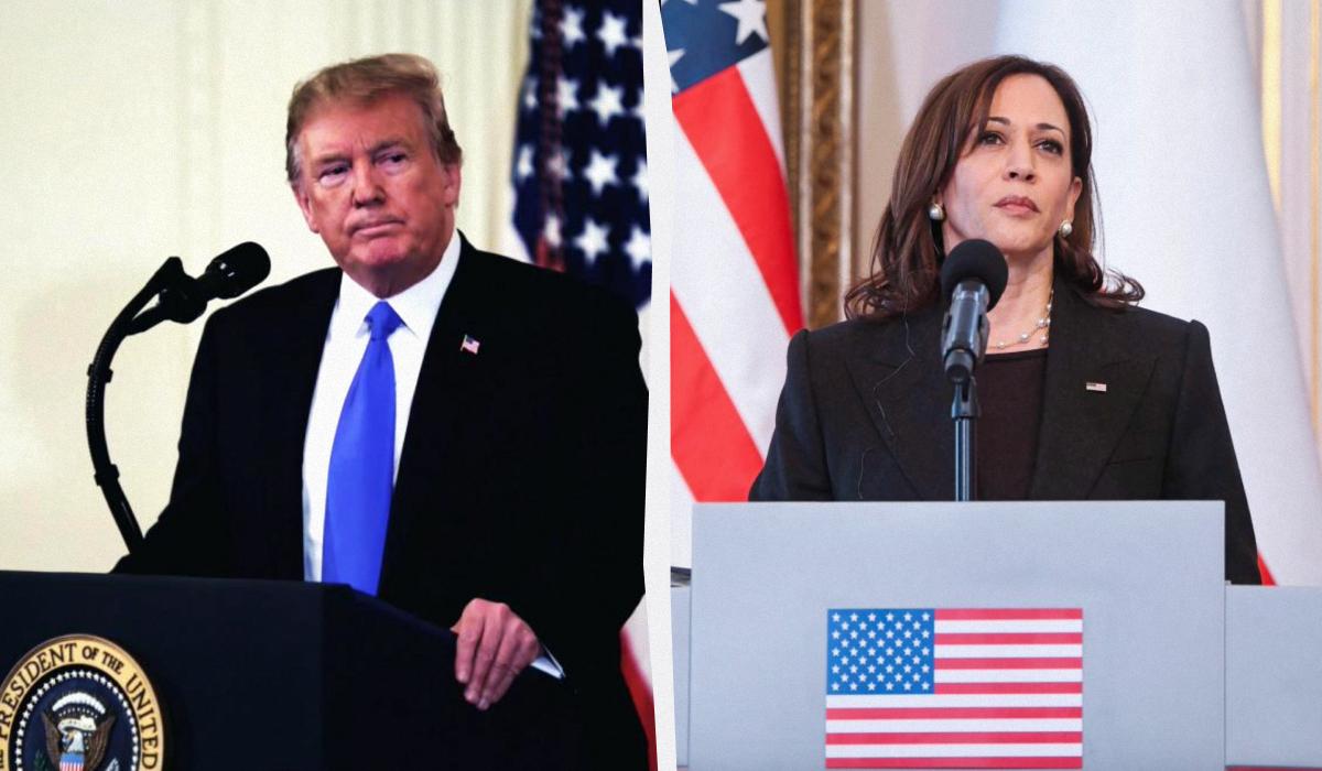 Харрис опережает Трампа на несколько процентов, свидетельствуют опросы / коллаж УНИАН, фото REUTERS, ua.depositphotos.com Харрис опережает Трампа на несколько процентов, свидетельствуют опросы / коллаж УНИАН, фото REUTERS, ua.depositphotos.com
