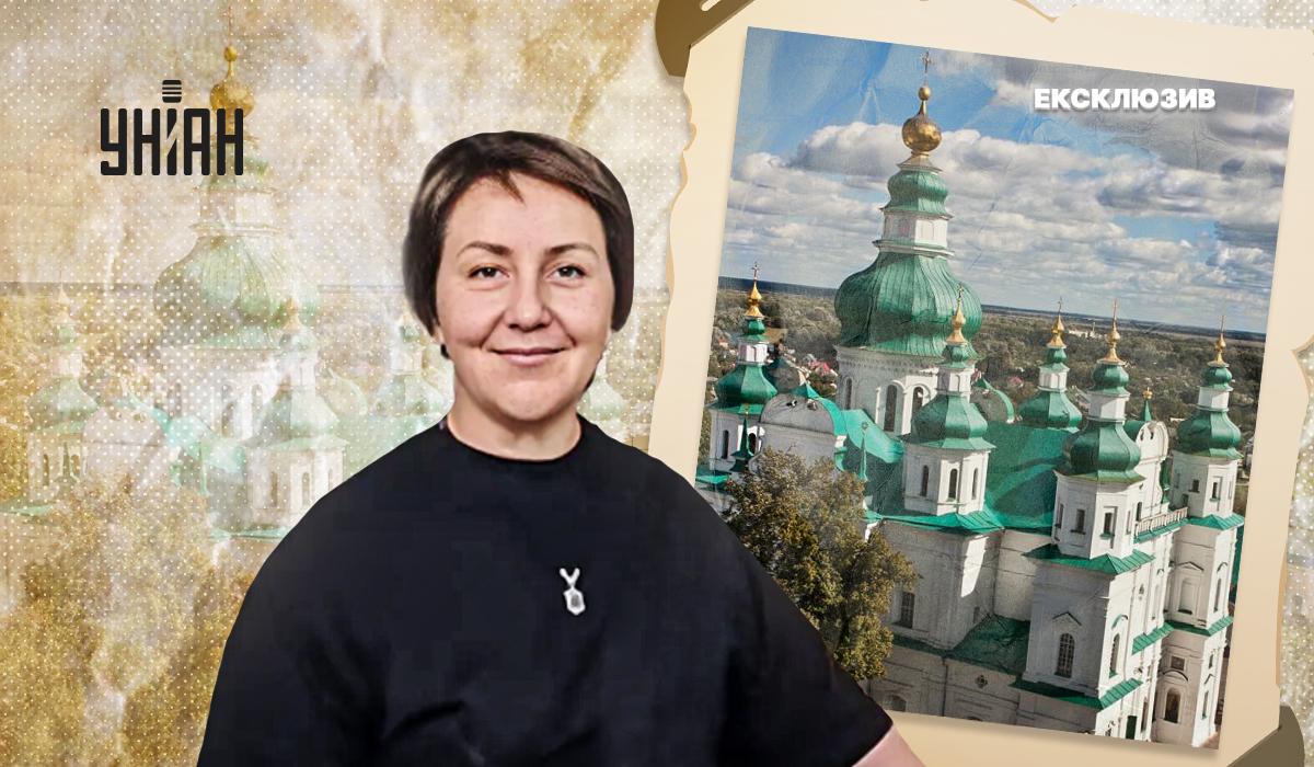 Реброва розповіла, як московська церква занедбала старовинні храми міста за 30 років користування / колаж УНІАН, фото Наталія Реброва Реброва розповіла, як московська церква занедбала старовинні храми міста за 30 років користування / колаж УНІАН, фото Наталія Реброва