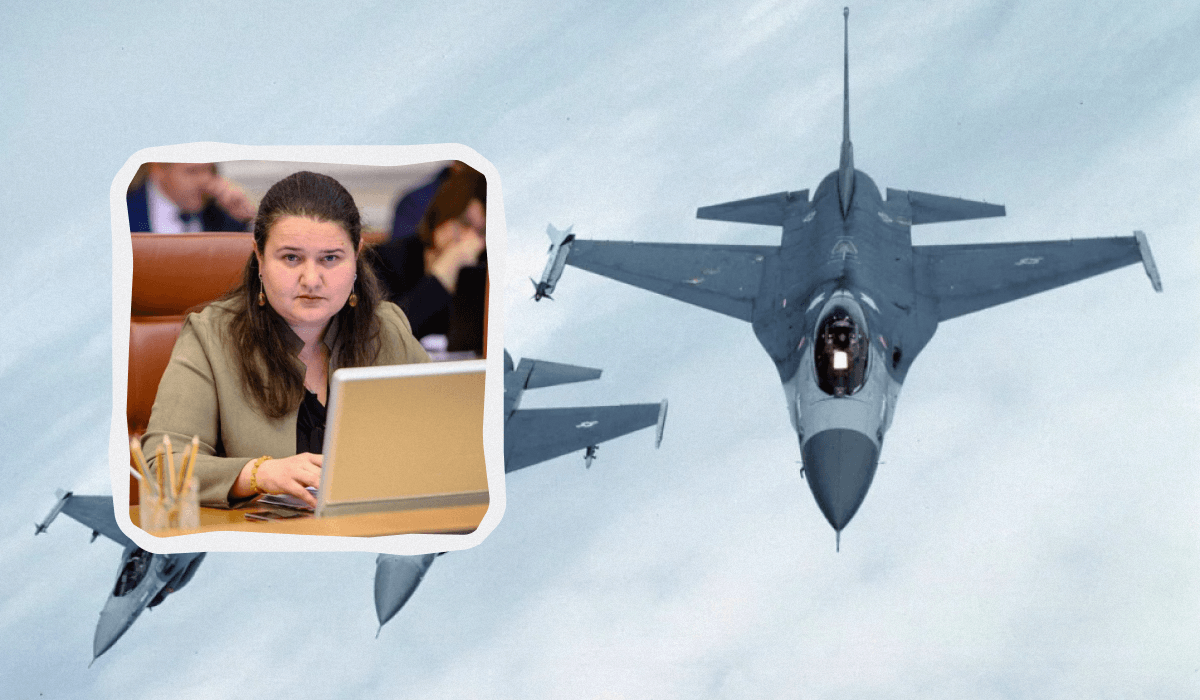 Маркарова рассказала о поставках F-16 / коллаж УНИАН, фото Getty Images, УНИАН Маркарова рассказала о поставках F-16 / коллаж УНИАН, фото Getty Images, УНИАН