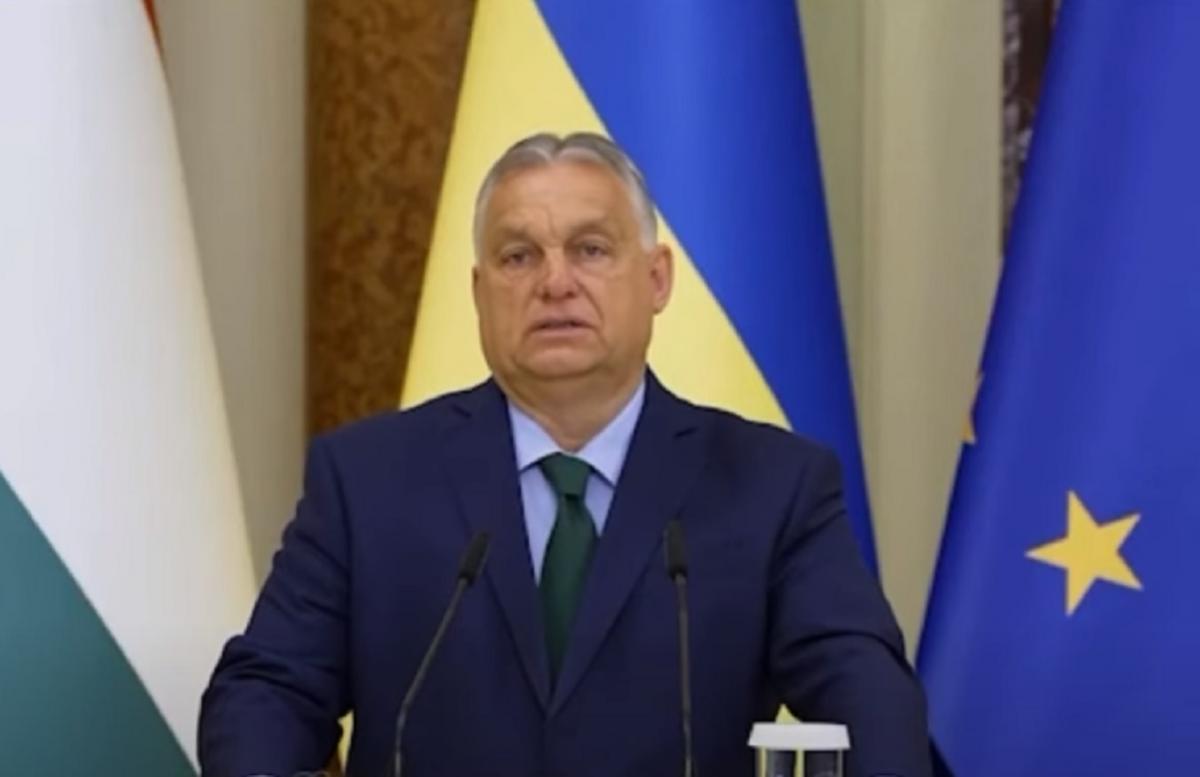 Орбан выступил с новым скандальным заявлением / Скриншот