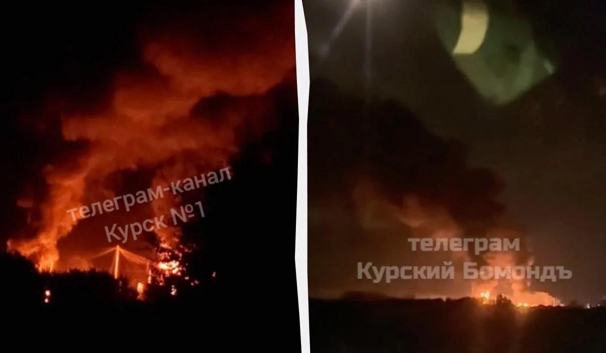 У Росії регулярно горять військові об'єкти / колаж УНІАН, кадри з відео У Росії регулярно горять військові об'єкти / колаж УНІАН, кадри з відео