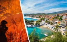 Нова біда: популярний туристичний острів у Греції охопили лісові пожежі після ударів блискавок