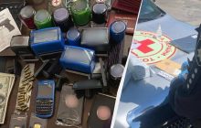В Киеве супругов экс-служащих Красного Креста поймали на краже гумпомощи (фото)