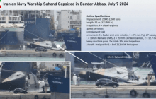 Эксперты рассказали, почему новый иранский фрегат перевернулся и затонул на ровном месте