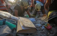 На месте удара по дому в Киеве деблокировали тело 17-летней девушки, - ГСЧС (фото)