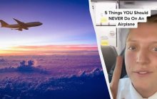 Бортпровідник пояснив, чому в жодному разі не можна притуляти голову до вікна в літаку