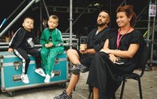 Дружина Монатіка показала, як ховалася з дітьми в укритті від ворожих дронів (фото)