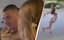 В Одесі п'яний чоловік жорстоко побив дівчину, яка вступилася за кондуктора (відео)