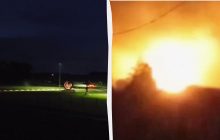 "Ось це вже влучили": Курська область під масованою атакою дронів (відео)