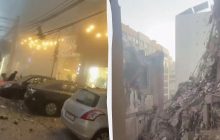 Израиль нанес удар по столице Ливана (видео)