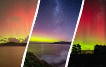 Полярное сияние "ослепило" австралийцев после мощной солнечной бури (фото)