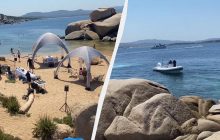 Мгновенная карма настигла наглых богатых туристов, решивших закатить вечеринку на пляже Сардинии