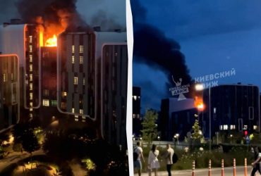 В одному з ЖК Києва вирує масштабна пожежа: перші подробиці (відео)