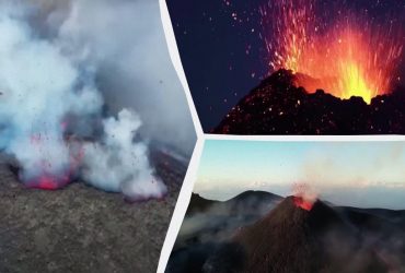 Выбросил наружу пепел и дым: на Сицилии проснулся самый высокий вулкан в Европе (видео)