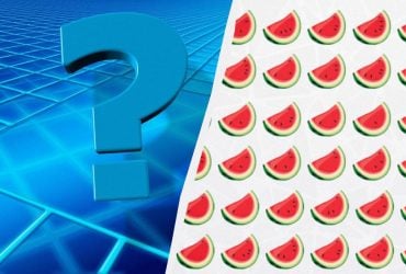 Надо найти единственный ломтик арбуза без косточек за 7 секунд: удивительно сложная оптическая иллюзия