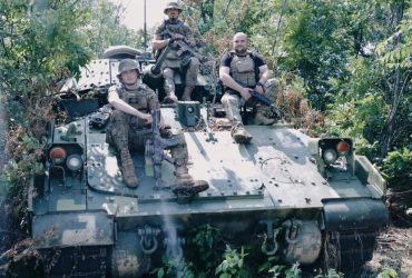 Оккупанты засветились с ящиками с боеприпасами и в последний раз отсалютовали (видео)