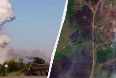 Удар по складу боєприпасів під Воронежем: з'явились супутникові знімки