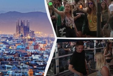 Туристам у Барселоні протестувальники проти масового туризму влаштували холодний душ