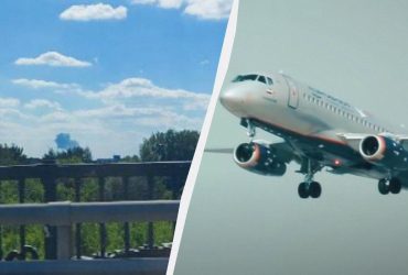 Под Москвой разбился пассажирский самолет (фото, видео)