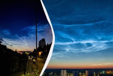 Над Европой второй раз за месяц заметили редчайшее явление (фото)