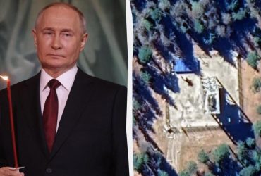 Біля дачі Путіна на Валдаї з'явилася вежа з Панцирем: супутникові знімки