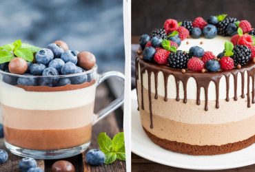 Ніжний мусовий торт Три шоколади: готуємо хіт усіх кондитерських