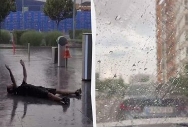 По Киеву пронесся мощный ливень: синоптики обещают на завтра продолжение (видео)