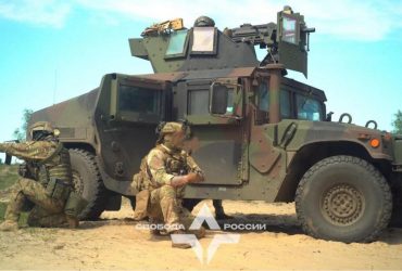 Бойцы легиона Свобода России уничтожили военную технику на одном из аэродромов РФ (видео)