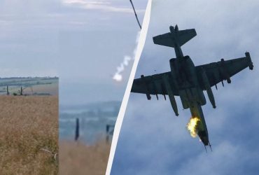 На Донбасі збито російський Су-25: перші подробиці (відео)
